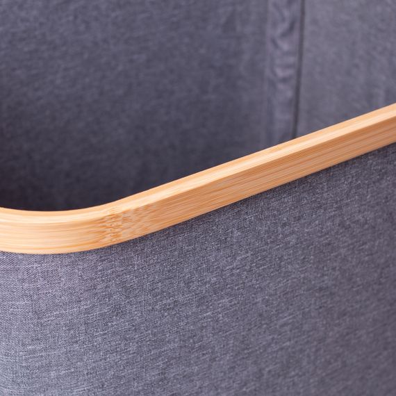 Кошик для білизни з кришкою 40×30×60 (см) м'який 70 (л) HP-41-16 | Зображення 4