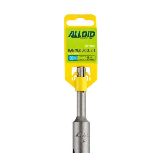 Бур по бетону SDS-plus S4 22x450мм Alloid | Зображення 1