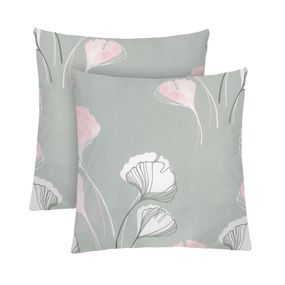 Набір наволочок Home Line 64729 Україна 70x70  Бавовна Помаранчевий, Сірий