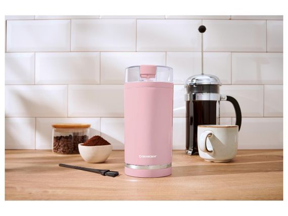 Кофемолка электрическая Silver Crest SKMS 180 B1 180 Вт ножевая 70 г розовая | Зображення 5