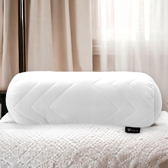 Подушка валик NORDIC COMFORT IDEIA 15х40 см з повітропроникною вставкою біла (8-34691*001) | Зображення 1