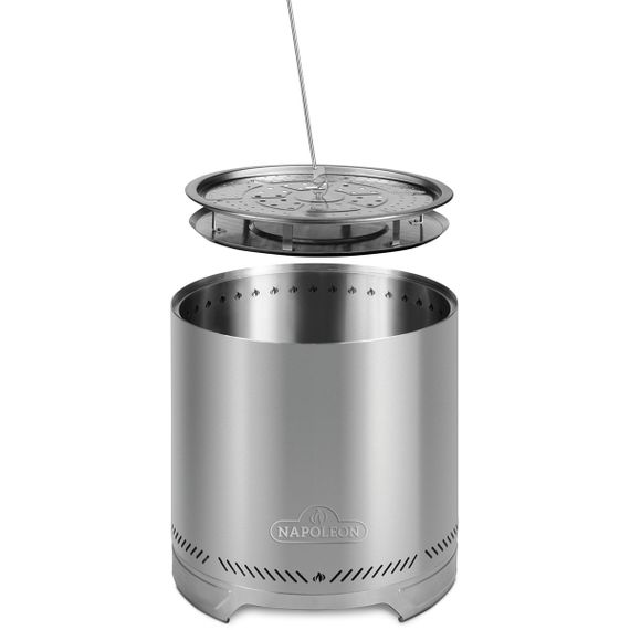 Кострова чаша малодимна Napoleon Timberwolf 57 см нержавіюча сталь NWFPLTI-SS-INT-PAKET Код: 014045 | Зображення 7