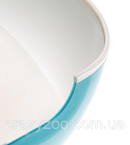 Миска для собак та котів Ferplast Glam Extra Small пластикова блакитна 13x12x3.5 см 200 мл 71208015 | Зображення 4