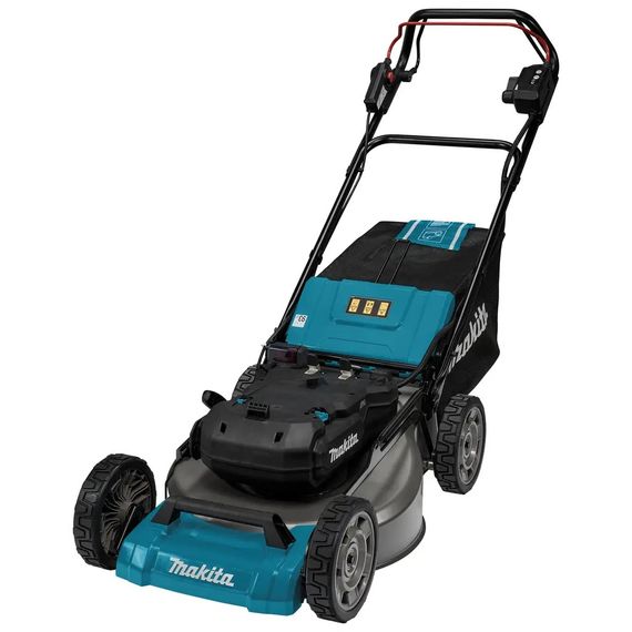 Газонокосарка акумуляторна самохідна Makita LM001C BEO2 (53 см, 20-100 мм, 70 л, BL, PDC, комплект) | Зображення 1