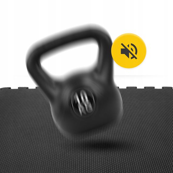 Мат-пазл (ласточкин хвіст) 4FIZJO Mat Puzzle EVA 100 x 100 x 2 cм Black/Grey (P-5907739316226) | Зображення 9