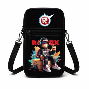 Сумка-чохол для телефону Roblox,дитяча сумка через плече, водонепроникна міні-сумка (4831)