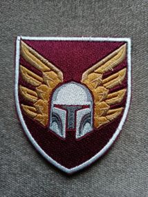 Шеврон 46 отдельная десантно-штурмовая бригада (цветной)