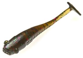 Виброхвосты съедобные искусственные LJ Лаки Джон Pro Series BABY ROCKFISH 2,4in (06.10)/S21 10 шт в упаковке.