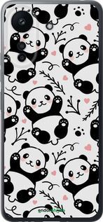 Чохол на Xiaomi Poco C65 Панди "4318u-3447-2448"