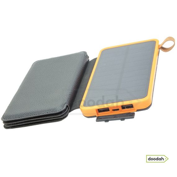 Повербанк з сонячною панеллю - CARPRIE Solar SYK-Z011-5 10000 мАг, 6Вт, Orange | Зображення 5