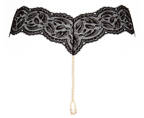 Трусики стринги Bracli Your Night Черные L | Зображення 1