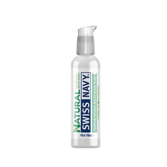 Лубрикант на водній основі Swiss Navy NATURAL All Natural, 118 мл, для чутливої ​​шкіри