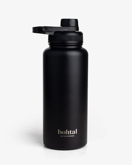 Пляшка для води металева Bohtal Insulated Sports Bottle 960 ml/32 oz Black | Зображення 2