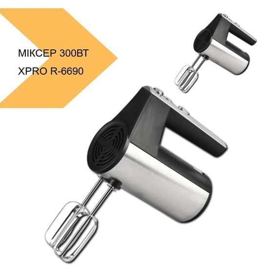 Міксер з потужним мотором 300 Вт XPRO R-6690 (43907-R 6690_243) | Зображення 2