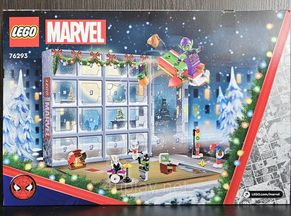 Новорічний адвент календар 2024 ЛЕГО Марвел Людина-павук Оригінал LEGO Marvel Spider-Man Advent Calendar | Зображення 8