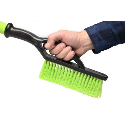 Щетка со скребком Poputchik Смотрич 66 см. (14-066) | Зображення 2