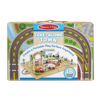 Ігровий набір Melissa&amp;Doug дерев&apos;яний футляр &quot;Місто&quot; (MD30141)