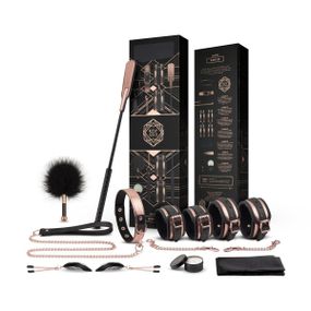 Шикарний набір для BDSM Rosy Gold – Nouveau BDSM set, 9 аксесуарів Sex Aura
