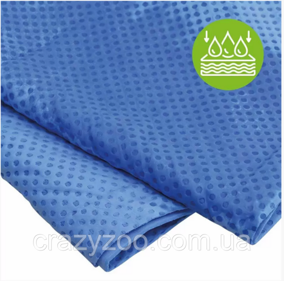Охолоджуючий рушник для собак та котів Nobby Speed & Dry Comfort фіолетовий 66х43 см 80088 | Зображення 1