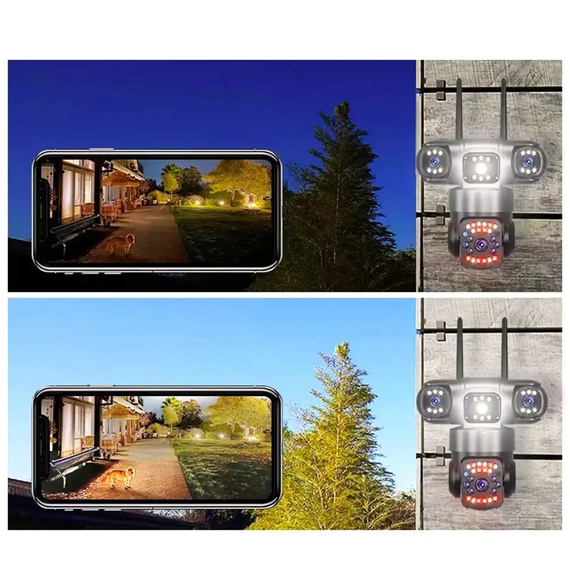 Уличная поворотная камера 4G smart camera / Камера видеонаблюдения model SO-14 | Зображення 2