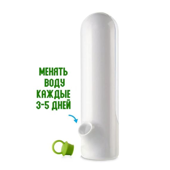 Контейнер органайзер для хранения зелени 25*9,5 см в холодильник HERB SAVER HZ-11 для овощей | Зображення 3
