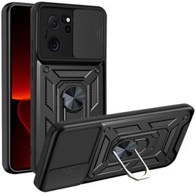 Чохол Ummi Camshield Serge Ring для Xiaomi 13T / 13T Pro Чорний