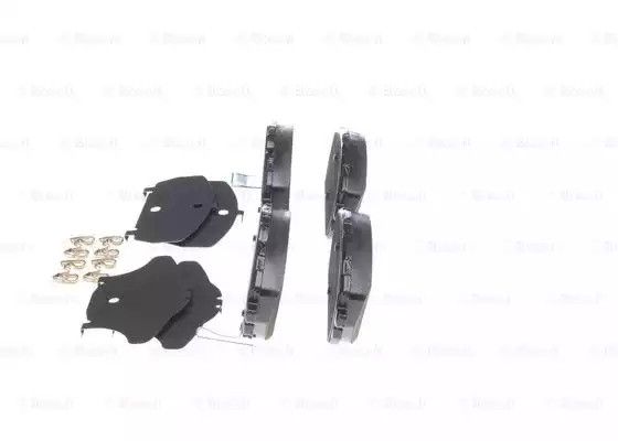 Колодки гальмівні дискові TOYOTA AURIS 1.3-2.0 2012-,COROLLA 1.33-1.8 2013- передн.  BOSCH (0986494676) | Зображення 1