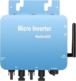 Мікроінвертор DC20V-60V для TUYA Solar Micro Inverter, AIDNTBEO 800W MPPT Tuya Solar Grid Tie