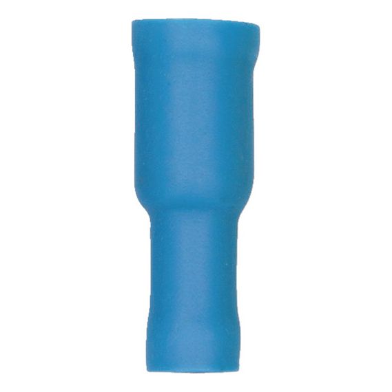 Обжимний кабельний наконечник, плоский роз'єм, повністю ізольований