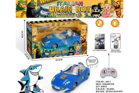 Радиоуправляемая машинка Italian Brain Rot - Deluxe R/C Car "Tralalero Tralala"