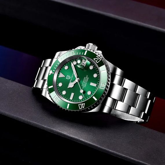 Годинник P2agani Design PD-1661 Silver-Green | Зображення 4