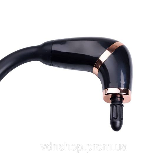 Перкусійний ручний масажер акумуляторний 17 Вт зарядка від USB до 3200 об/хв Чорний HP-11-11B | Зображення 2