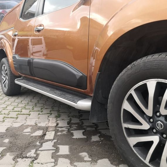 Молдинг на двери (4 шт, ABS) для Nissan Navara/NP300 2016-2024 | Зображення 3