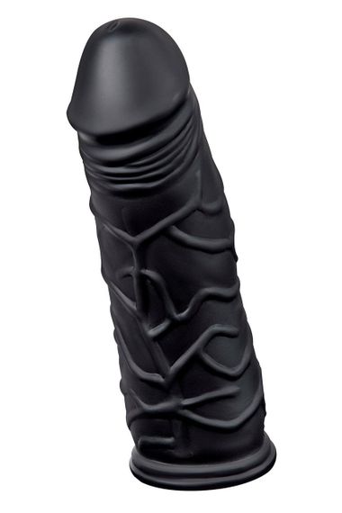Надувний валик Whipsmart Inflatable з фалоімітатором на керуванні, чорний Sex Aura | Зображення 2