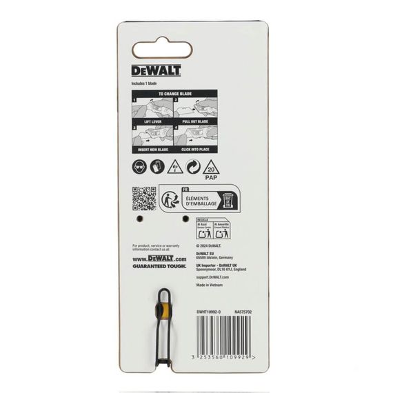 Ніж складаний з фіксованим лезом для оздоблювальних робіт DeWALT DWHT10992-0 | Зображення 8