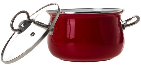 Каструля Infinity SCE-P450 Red (5 л) 22 см | Зображення 1