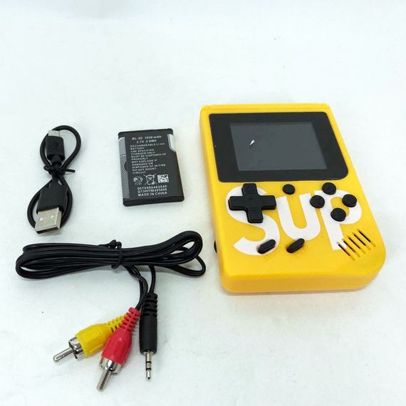 Ретро игровая приставка приставка денди Sup Game Box 500 игр, Игровая консоль для детей WV-901 с джойстиками | Зображення 4