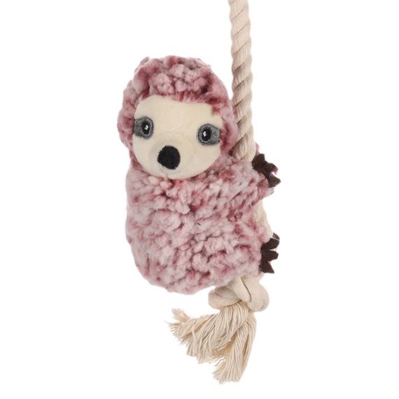 Іграшка для собак Flamingo Hangta Sloth With Rope, 40 см | Зображення 2