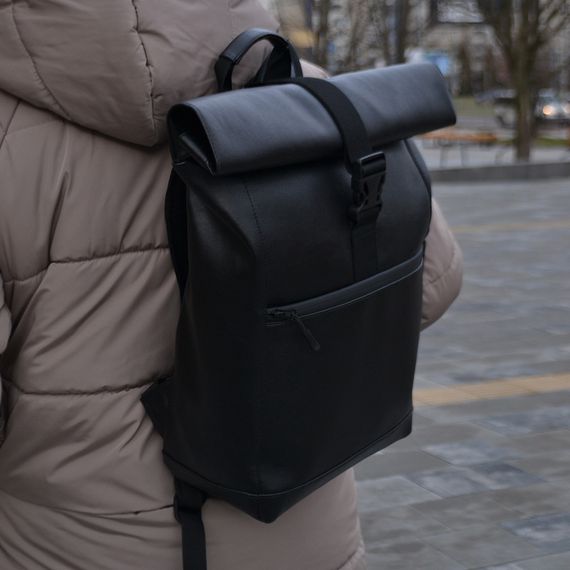Міцний рюкзак для міста, Рюкзак з м'якими лямками, Рюкзак рол топ дорожня сумка Місткий унісекс RH-33 | Зображення 8