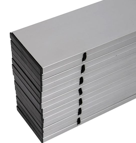 Стіл Bo-Camp Lamel 121x80 см Aluminium (1404438) (DAS303287) | Зображення 8