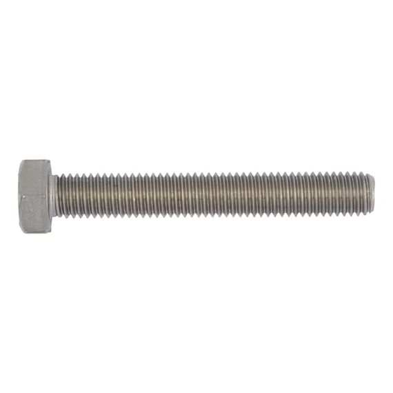 Болт метричний ISO4017, нерж.сталь А2-70, M16x75
