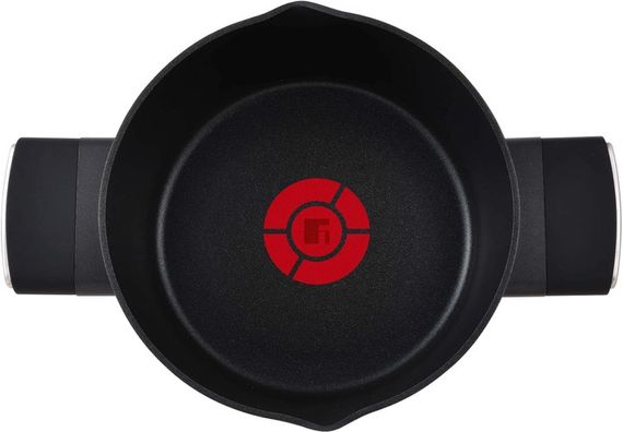 Каструля з кришкою Bergner Ion plus BG-35911-BK 24 см 3.5 л чорна | Зображення 5