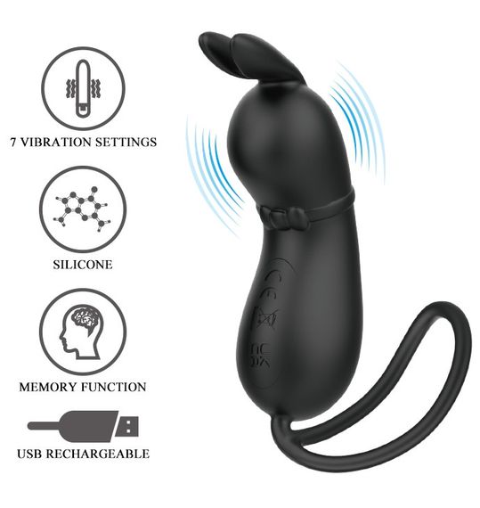 Міні вібратор Pretty Love Rosalie (7 функцій вібрації), BI-014893 sexstyle | Зображення 1