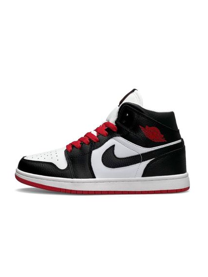 Женские кроссовки N-ik-e Air Jordan 1 Retro HD Black Red , Вьетнам , весна/лето/осень 37 | Зображення 3