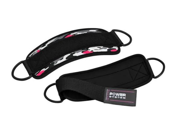 Манжети на щиколотку Power System PS-3470 Ankle Strap Camo Pink/Black (PS_3470_Pink/Black) | Зображення 3