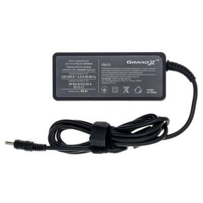 Блок питания к ноутбуку Grand-X Lenovo (20V 2A 40W) 5,5x2,5mm (ORGLEL40WS)