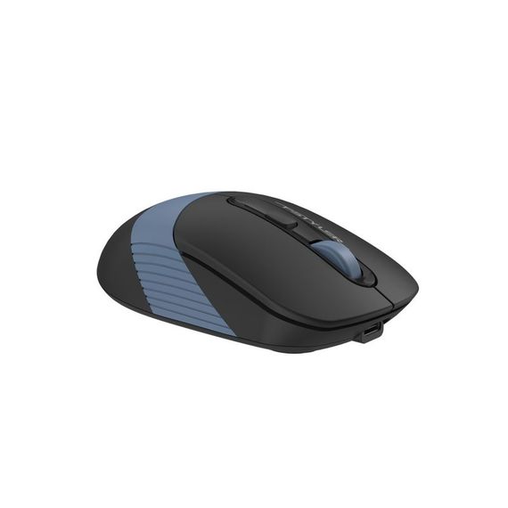 Миша бездротова A4Tech Fstyler FB10CS (Ash Blue),  USB, колір попелясто-синій | Зображення 2