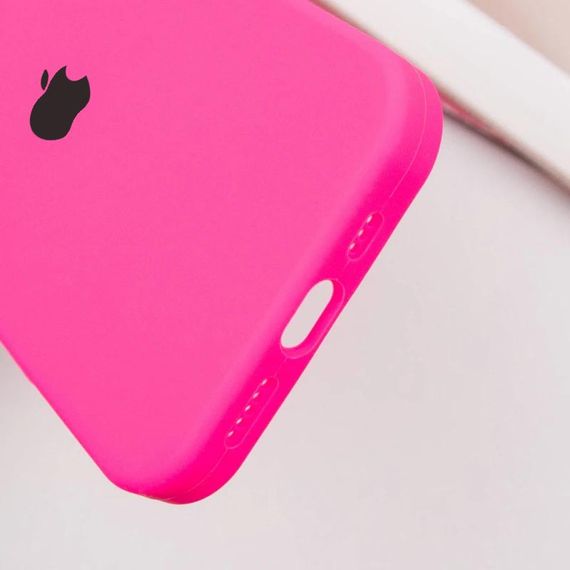 Чохол Silicone Case Full Protective (AA) для Apple iPhone 14 Pro (6.1") Рожевий / Barbie pink | Зображення 4