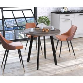 Стол обеденный круглый Loft Design Лерой Палена