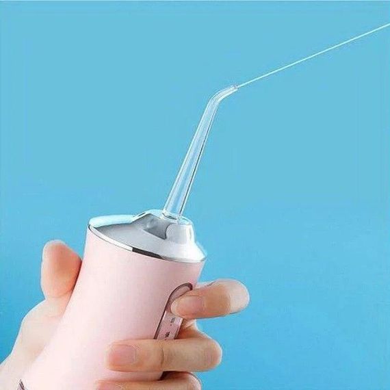 Портативний іригатор для ротової порожнини ORAL IRRIGATOR з насадками ∙ Електричний іригатор – флосер для зубів ∙ USB зарядка | Зображення 4